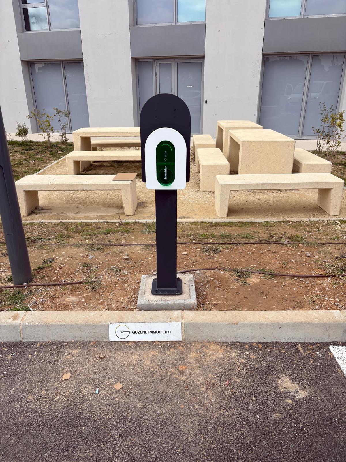 Installation de bornes pour véhicules électriques en région PACA