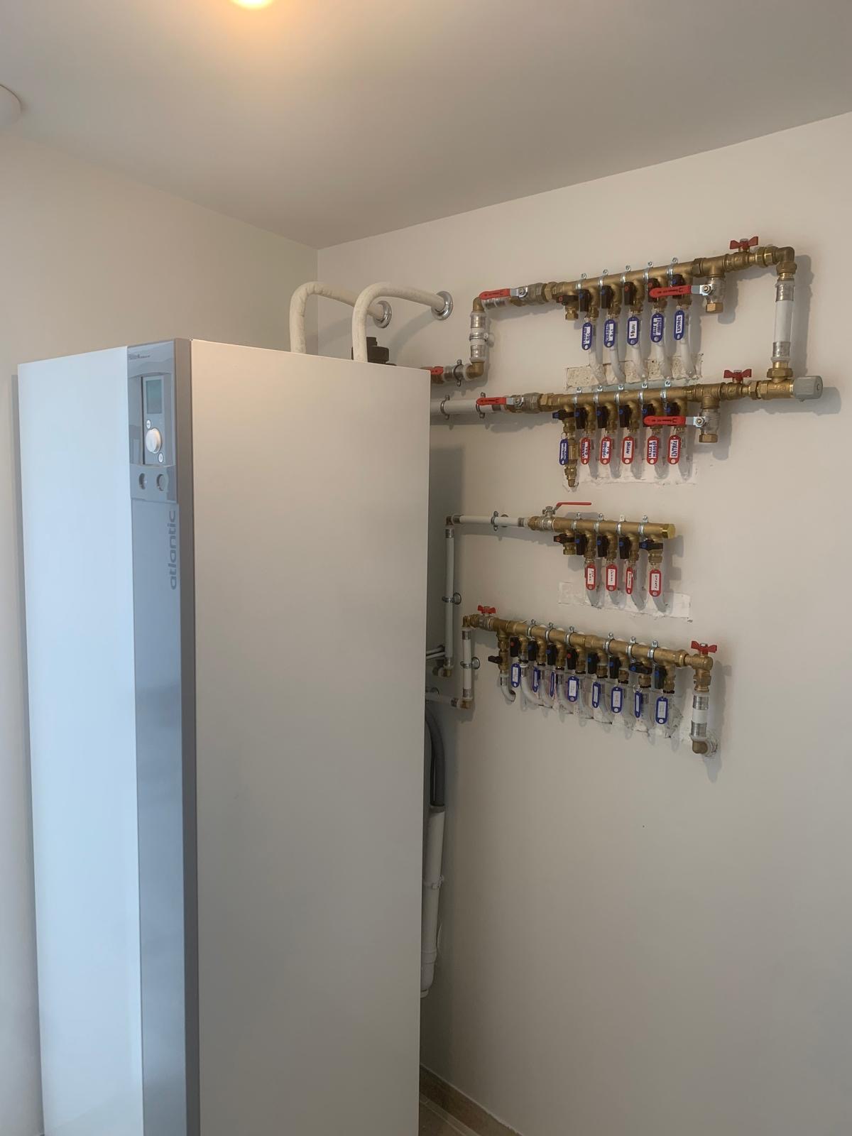 Installation d’une pompe à chaleur Atlantic